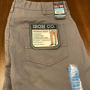 Brand new, iron co. Mens pants
